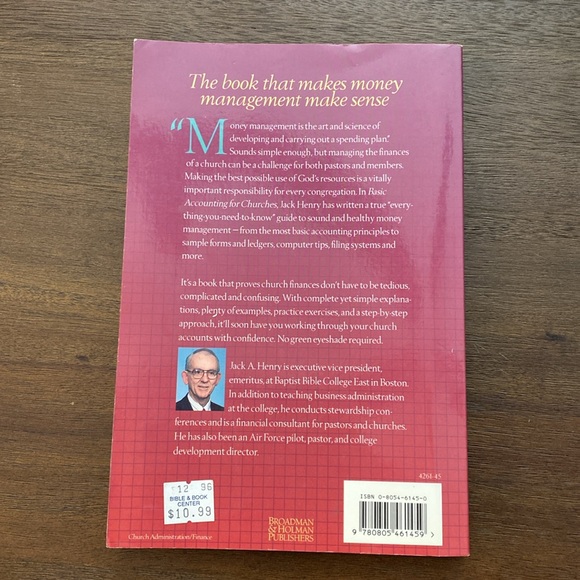 Basic Accounting for Churches A Turnkey Manual by Jack A. Henry (1994) - Picture 9 of 11